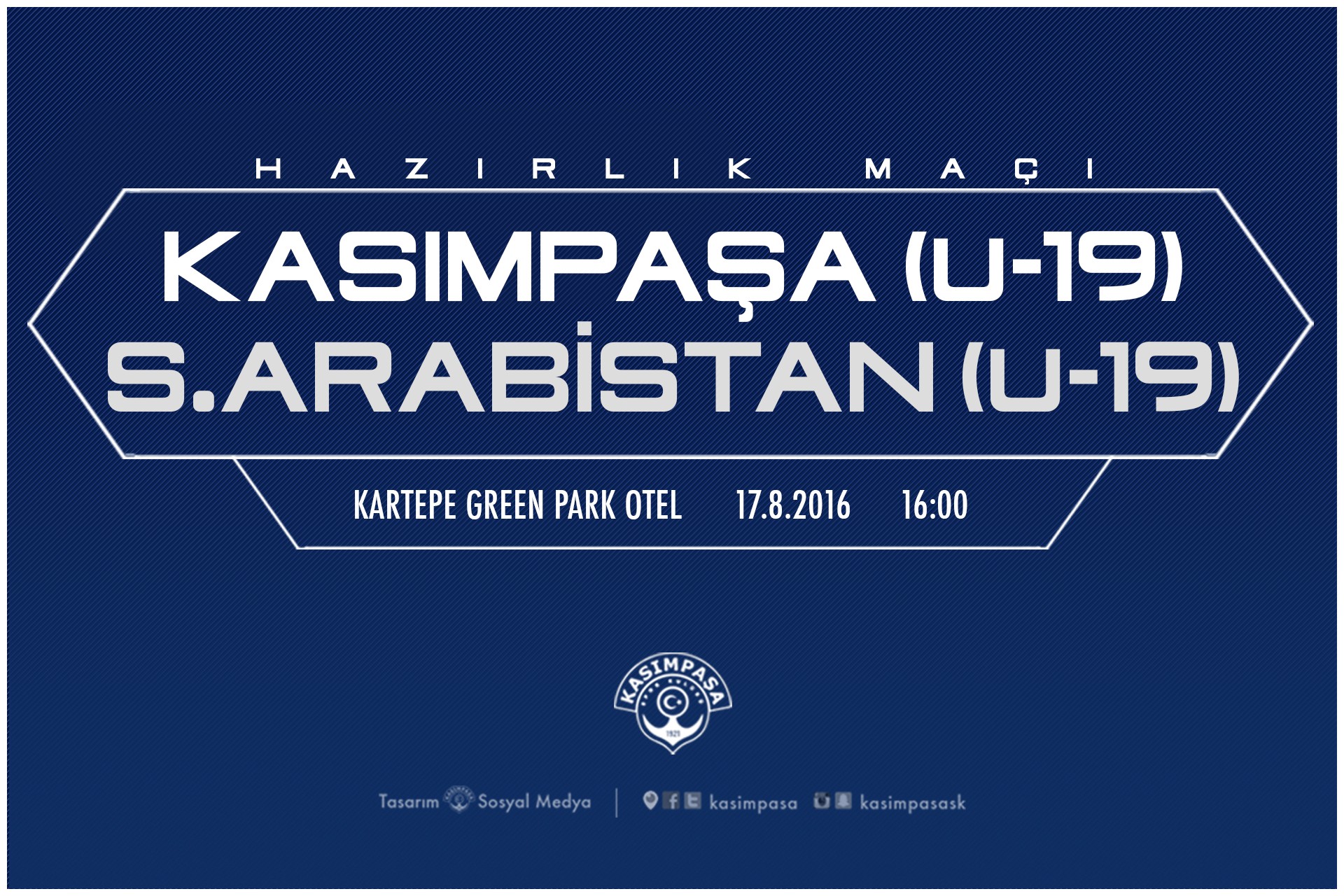 Kasımpaşa (U19) - S. Arabistan (U19)